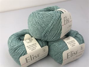 Elise by permin bomuld / cashmere - blødt og lækkert i blid mint